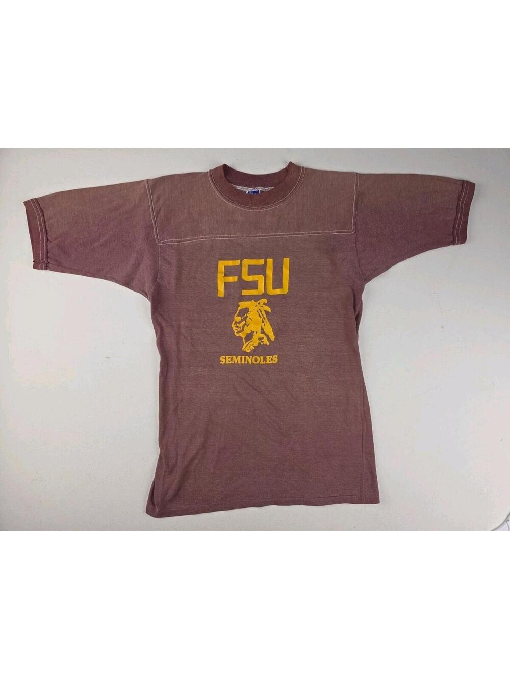 70s 80s Vintage Florida State Seminoles FSU Jersey Shirt Large Balfour House USA